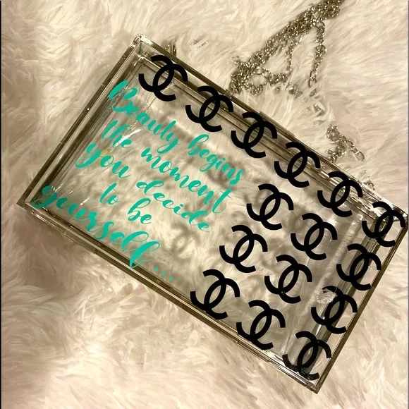 Acrylic Customize Clutch - Picture 2 of 2